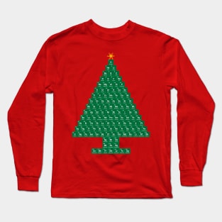 Oh Chemistree - Periodic Table Christmas Tree Long Sleeve T-Shirt